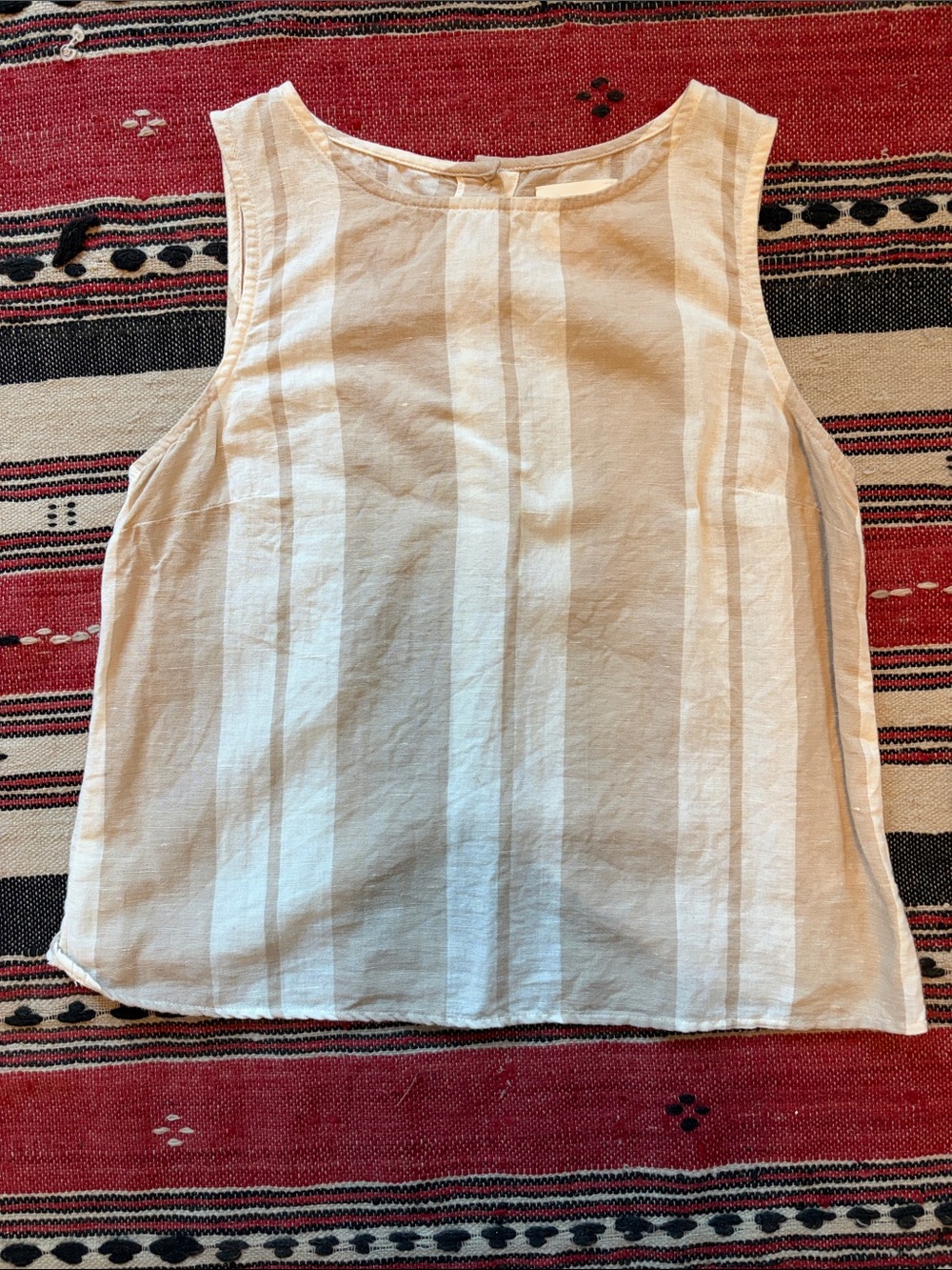 Maeve by Anthropologie Sleeveless Striped Tank Top
